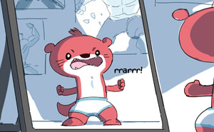 Man-Up: My Wholesome Comic About An Otter Who Learned To Love His Body