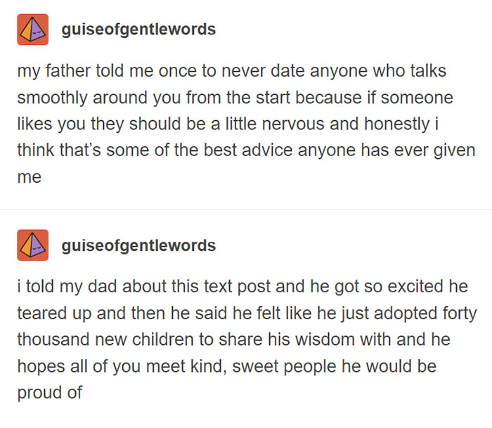 Good Advice, Wholesome Dad