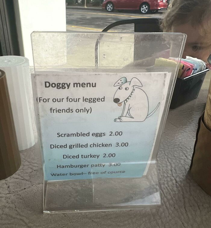 This Restaurant Not Only Welcomes Dogs, It Offers Dog Portions For Cheap