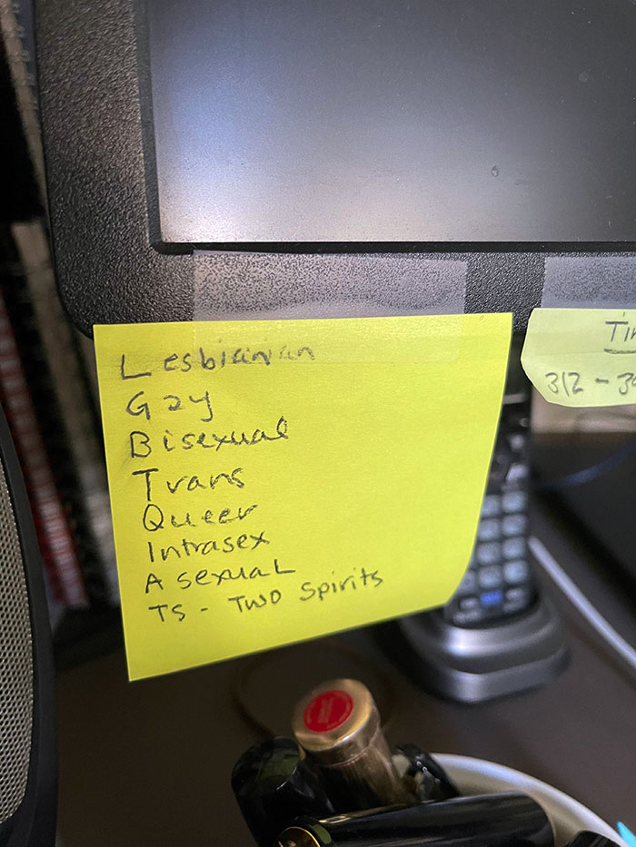 I Was At My Friend's House And Saw This Post-It Note On Her Mom's Computer. I Thought It Was Really Sweet