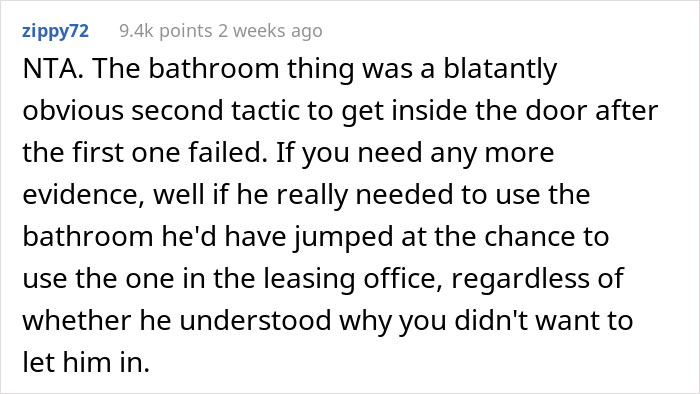 Woman Spots Red Flags On First Date When Guy Insists On Using Her Bathroom, He Instantly Shows His True Colors When She Refuses Woman Spots Red Flags On First Date When Guy Insists On Using Her Bathroom, He Instantly Shows His True Colors When She Refuses