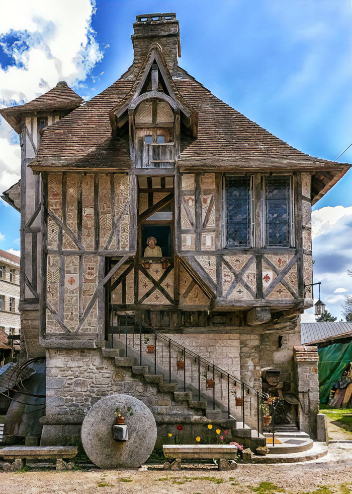 This Medieval House, Located In The French Village Of Argentan, Built In 1509