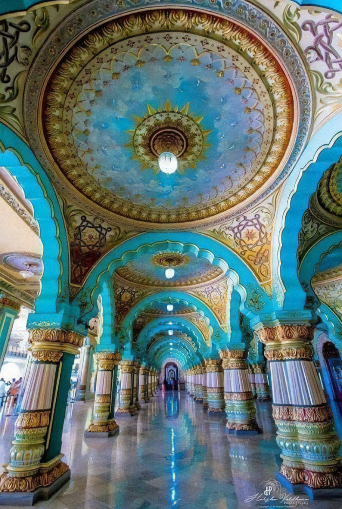 Inside Mysore Palace, India