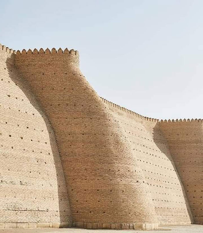 The 1500 Year Old Ark Of Bukhara In Uzbekistan Is An Absolutely Beautiful Representation Of Castle Architecture