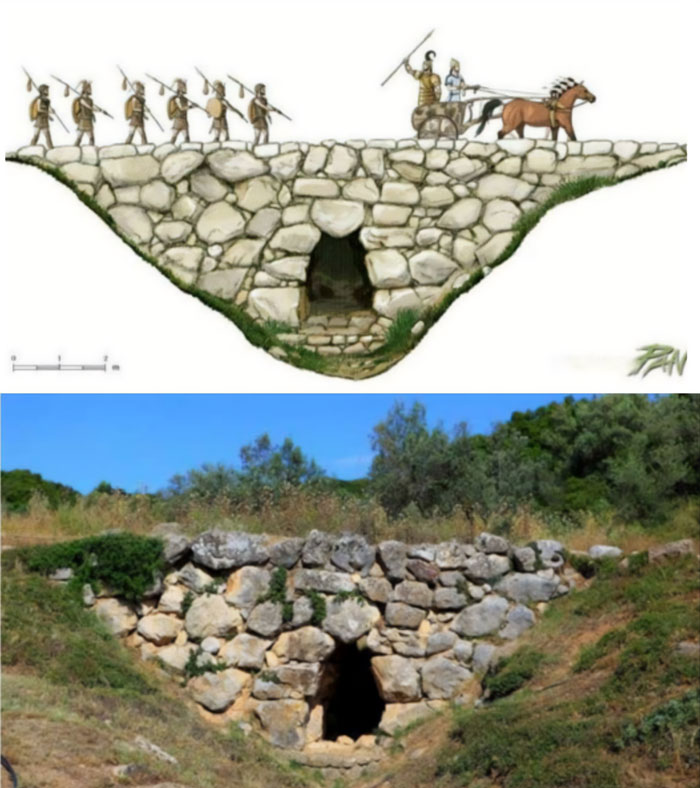 The Mycenaean Bridge Of Kazarma (1300 Bc): The Oldest Preserved Bridge In Europe Is Located In The Village Arkadiko Of Peloponnese, Greece! On The Road That Connects Nafplio With Epidaurus, Near The Village Of Arkadiko, Is One Of The Most Important Monuments Of Mycenaean Civilization, The Single-Arched Bridge Of Arkadiko, Or As It Is Otherwise Known The "Kazarma Bridge"