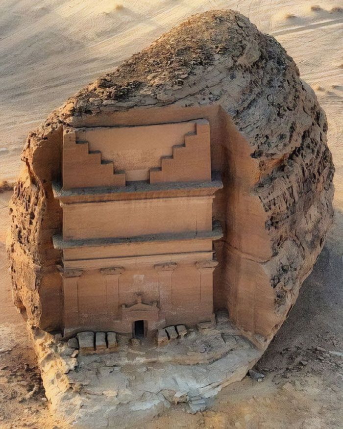 Medain Salih Is A Pre-Islamic Archaeological Site Located In The Medina Region Of Saudi Arabia. Medain Saleh Is Saudi Arabia's First Unesco World Heritage Site