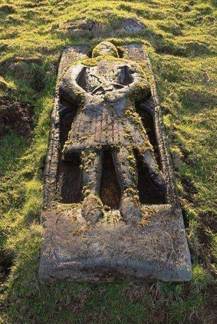 13th Century Crusader, Located On The Isle Of Skye In Scotland