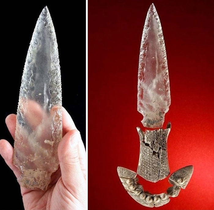Several Years Ago, A Team Of Archaeologists Excavating The Megalithic Tomb Of Montelirio Tholos (Spain) Uncovered An Extraordinary Dagger Formed From Rock Crystal