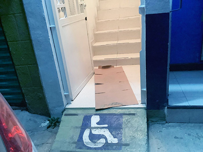 This Wheelchair Ramp In A Local Pharmacy