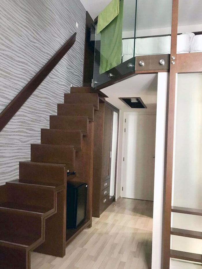 These Stairs In My Hotel Room