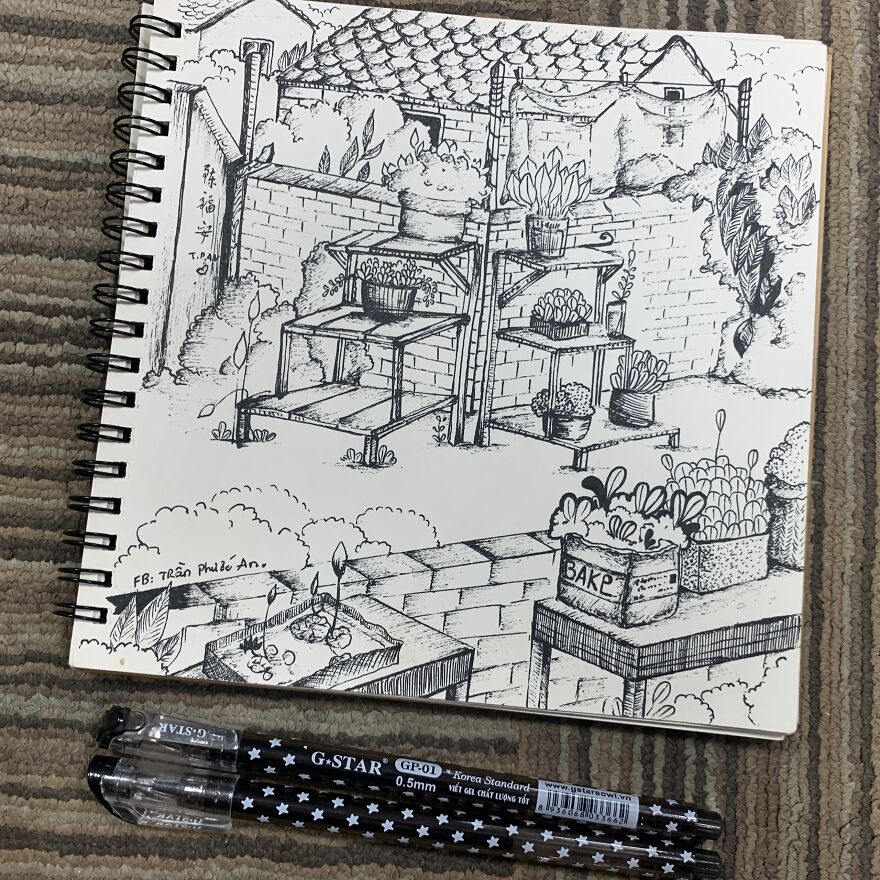 I Just Draw One Thing After Another Until I Can’t Draw Any More Using