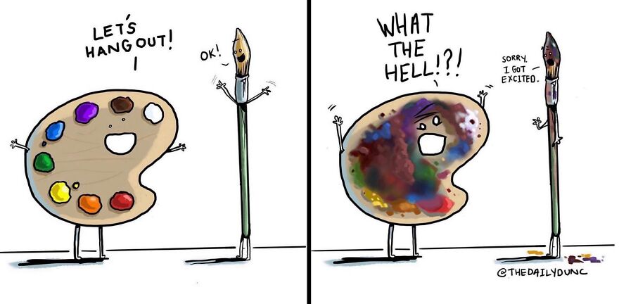 Artist Draws What Non-Living Objects Would Say If They Could Talk In 74 New Funny Comics