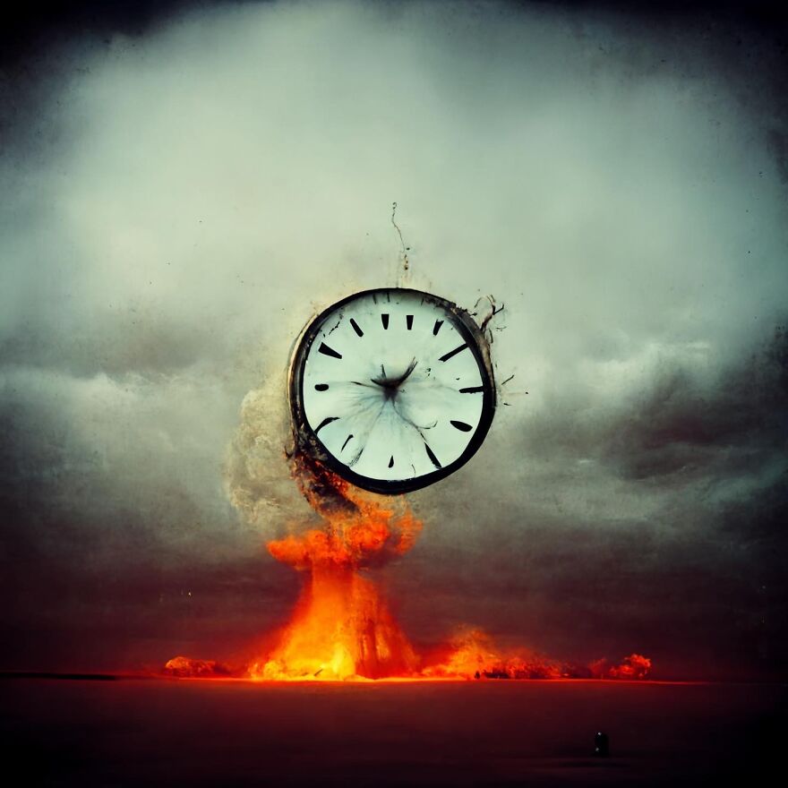 I Created 8 Stories With Ai About The World's Last Clock