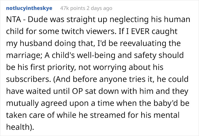 Family Drama Ensues After Wife Comes Home To Find 7-Month-Old Daughter Hungry And With A Full Diaper While Husband Is "Live Streaming" In Another Room Family Drama Ensues After Wife Comes Home To Find 7-Month-Old Daughter Hungry And With A Full Diaper While Husband Is "Live Streaming" In Another Room
