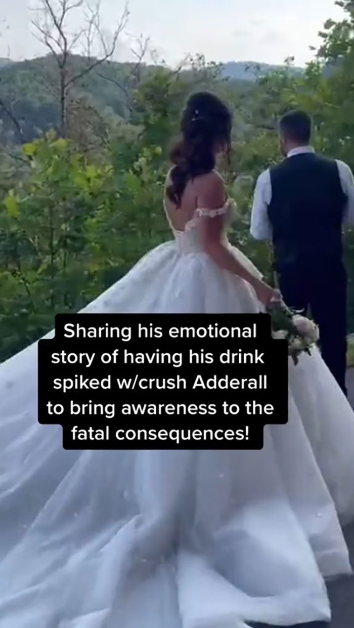 Heartbreaking Footage Shows Groom Unable To Speak After Having His Drink Spiked On His Wedding Day Heartbreaking Footage Shows Groom Unable To Speak After Having His Drink Spiked On His Wedding Day