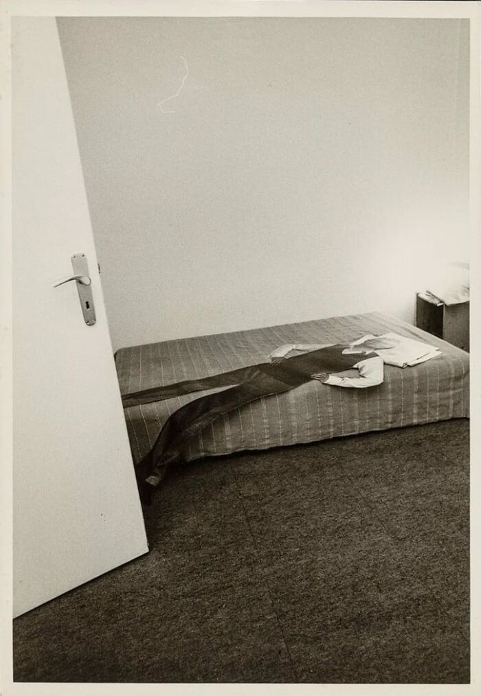 Floris M. Neusüss Figure In The Room (Self-Portrait) 1974