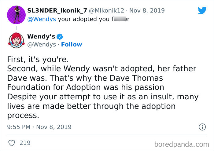 Wendy's Being Wholesome Is Rather Unexpected