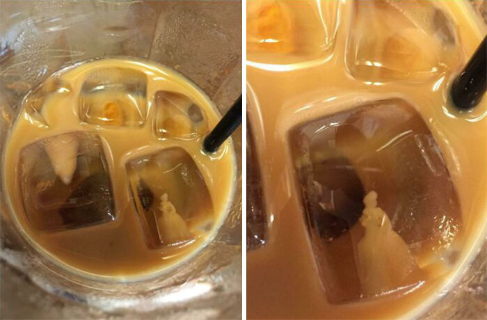 The Silhouette In The Ice Cube Looks Like A Disney Princess