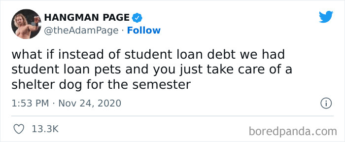 Thanks, I Love Student Loan Pets