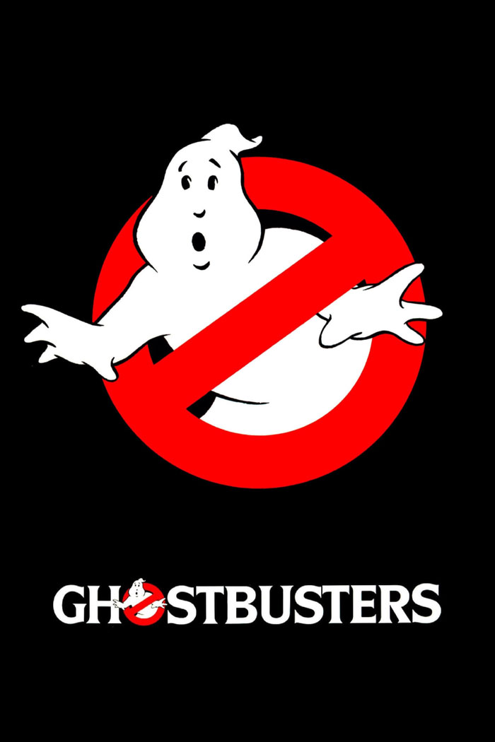 Movie poster for "Ghostbusters"