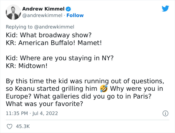 Twitter User Shares A Wholesome Conversation He Overheard At The Airport Between Keanu Reeves And A Fan, Tweet Goes Viral With Over 300k Likes Twitter User Shares A Wholesome Conversation He Overheard At The Airport Between Keanu Reeves And A Fan, Tweet Goes Viral With Over 300k Likes