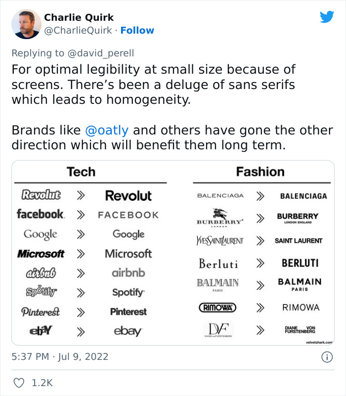Person Reveals Why Popular Brands Are Changing Their Logos To Look Similar, Goes Viral On Twitter Person Reveals Why Popular Brands Are Changing Their Logos To Look Similar, Goes Viral On Twitter