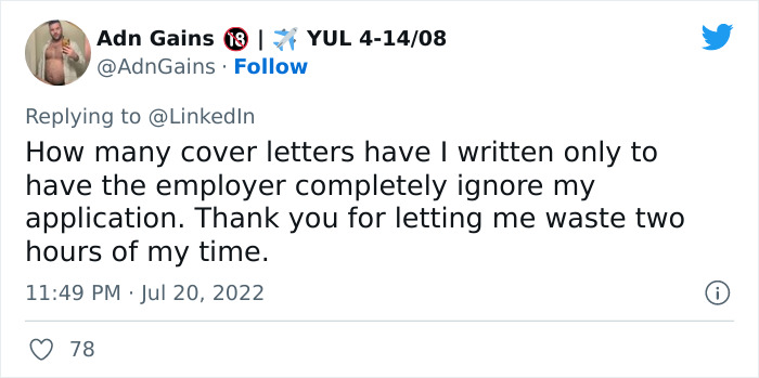 LinkedIn Dissed ‘Little Miss’ For Not Applying If There Is A Cover Letter Requirement And Twitter Users Respond LinkedIn Dissed ‘Little Miss’ For Not Applying If There Is A Cover Letter Requirement And Twitter Users Respond