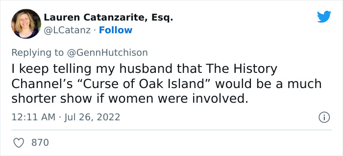 Writer Starts A Viral Twitter Thread After Making Fun Of Historical "Discoveries" That Were Cracked Once Women Were Finally Allowed To Look At Them
