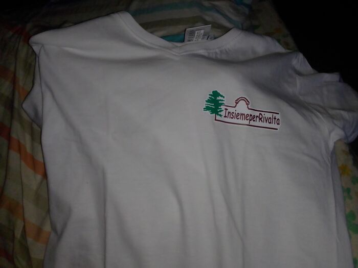 Volunteering, With An Association That Brings Life To A Forgotten Zone In My My City. That's The Shirt We Received Yesterday After A Successful Fundraising