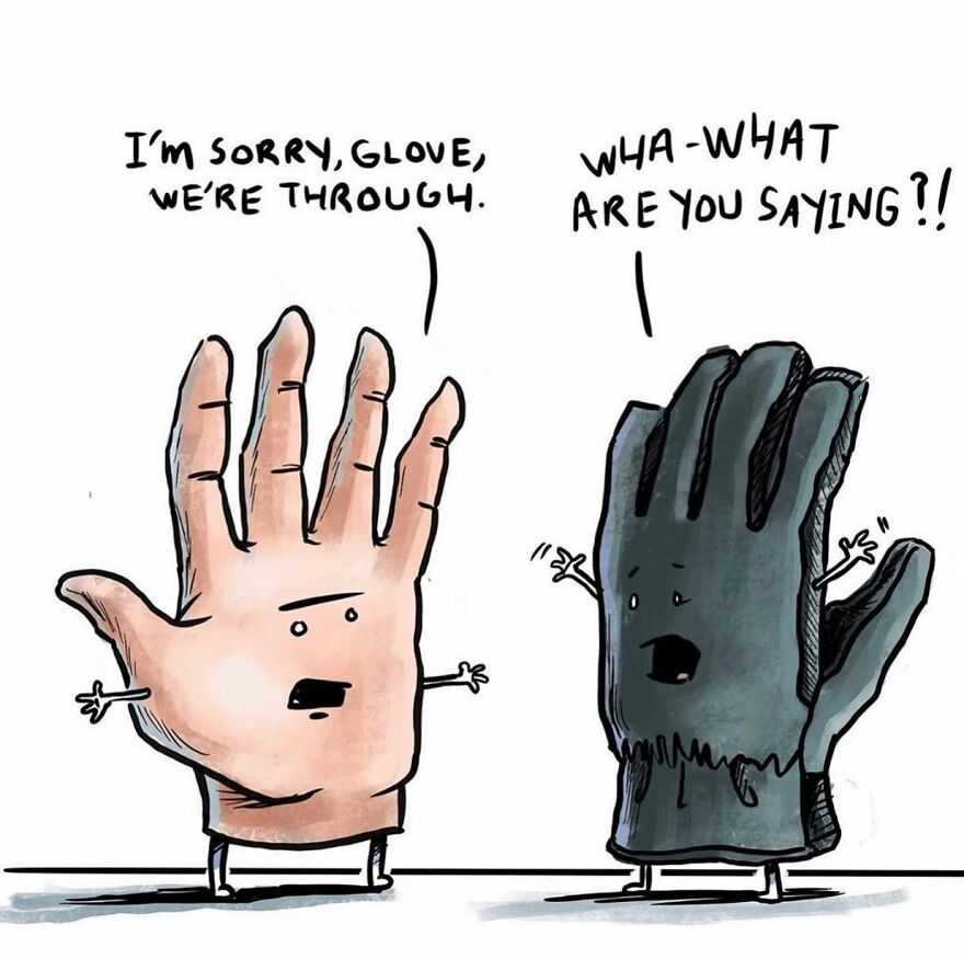 Artist Draws What Non-Living Objects Would Say If They Could Talk In 74 New Funny Comics