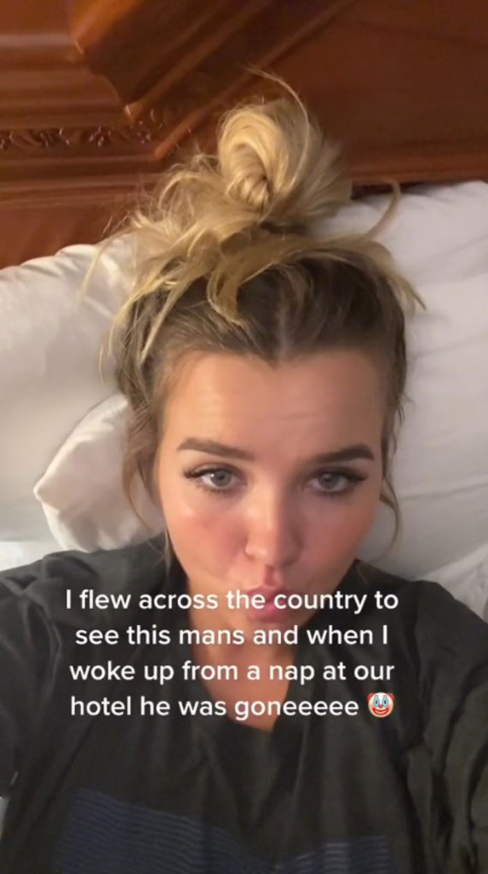 This Guy Ditched His Date While She Was Napping At The Hotel After She Flew Across The Country To Meet Him