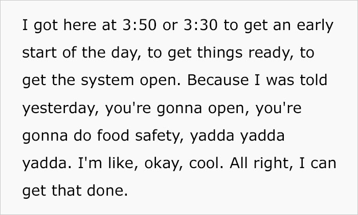 “Bad Management Usually Causes That”: Mcdonald’s Manager Arrives At 4AM For Breakfast Shift, Other Employees Pull A “No Call, No Show” “Bad Management Usually Causes That”: Mcdonald’s Manager Arrives At 4AM For Breakfast Shift, Other Employees Pull A “No Call, No Show”