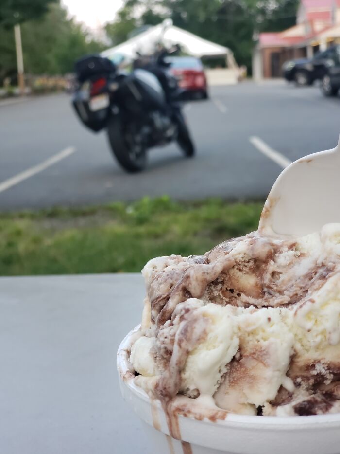 Ride Motorcycles. Eat Ice Cream.