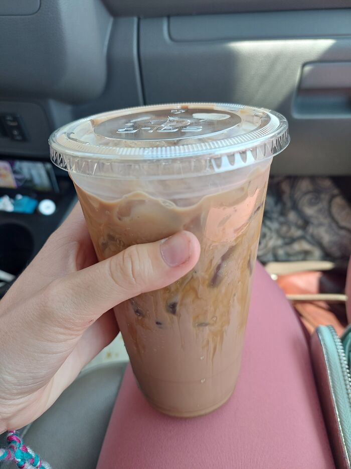 Experimenting With Coffee (P.s. This Us A Raspberry Mocha With An Add Shot And Caramel Drizzle, Tastes Like Heaven)