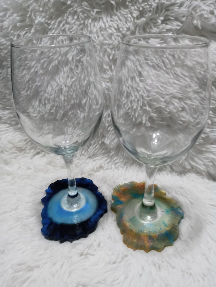 Practicing Making Custom Wine Glasses For My Side Biz