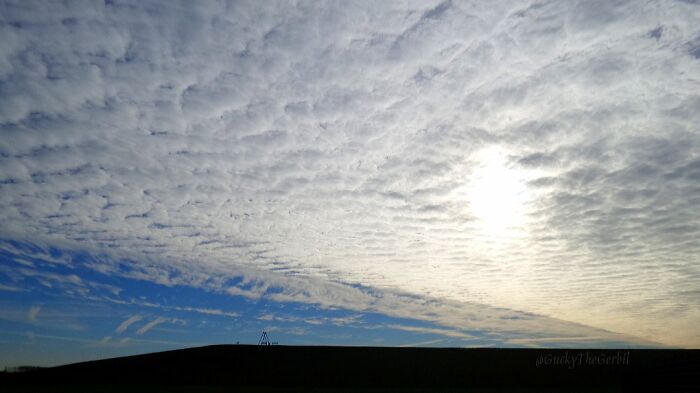Mother Nature Always Makes Happy By Showing Me Countless Different Types Of Clouds