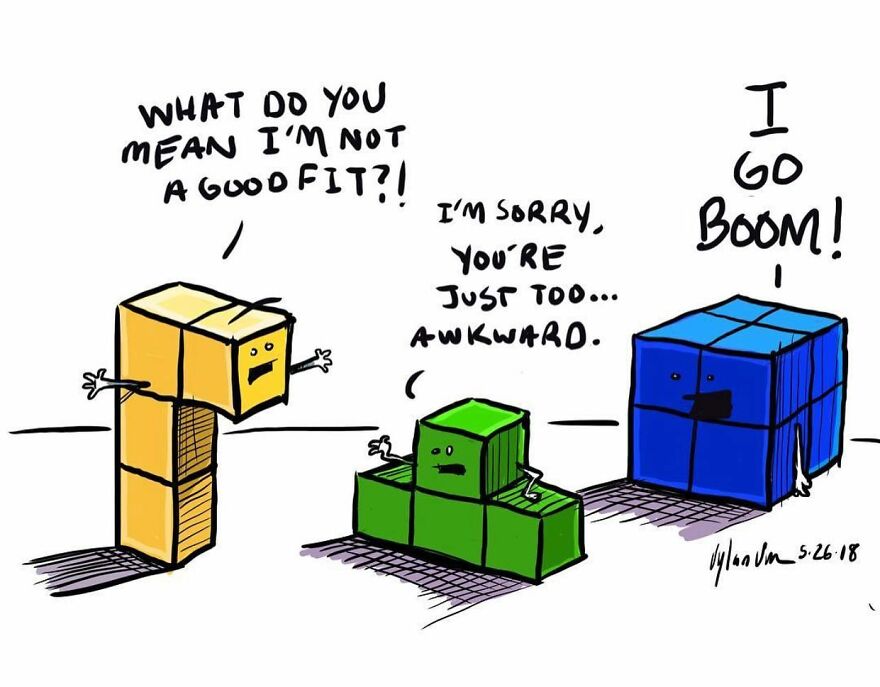 Artist Draws What Non-Living Objects Would Say If They Could Talk In 74 New Funny Comics