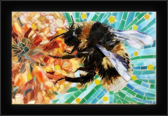 I Spend Hundreds Of Hours Creating Glass Mosaics Of The Places And Things I Love (8 Pics) I Spend Hundreds Of Hours Creating Glass Mosaics Of The Places And Things I Love (8 Pics)