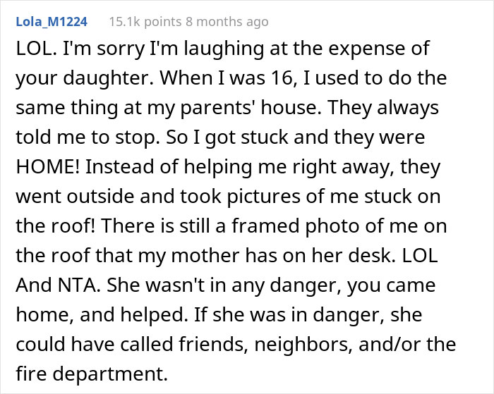 Dad Leaves Daughter On The Roof In 18°F Weather For 2 Hours To Teach Her A Lesson, Wonders If He's The Jerk Dad Leaves Daughter On The Roof In 18°F Weather For 2 Hours To Teach Her A Lesson, Wonders If He's The Jerk