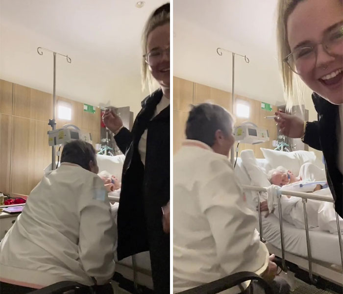 Daughter Sneaks A Rum And Cola Into A Hospital Room For Her Father's Final Drink