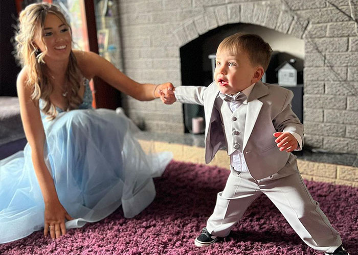 16-Year-Old Mom Goes Viral After Taking Her Toddler To Prom As Her Date