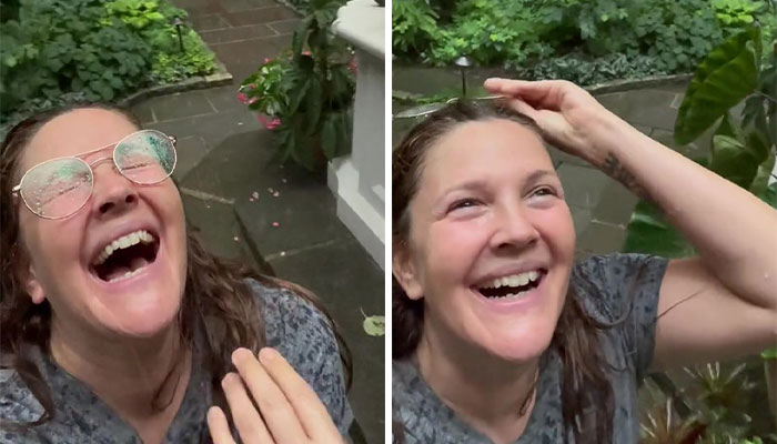 People Celebrate An Overjoyed Drew Barrymore Frolicking Around During Rainstorm People Celebrate An Overjoyed Drew Barrymore Frolicking Around During Rainstorm
