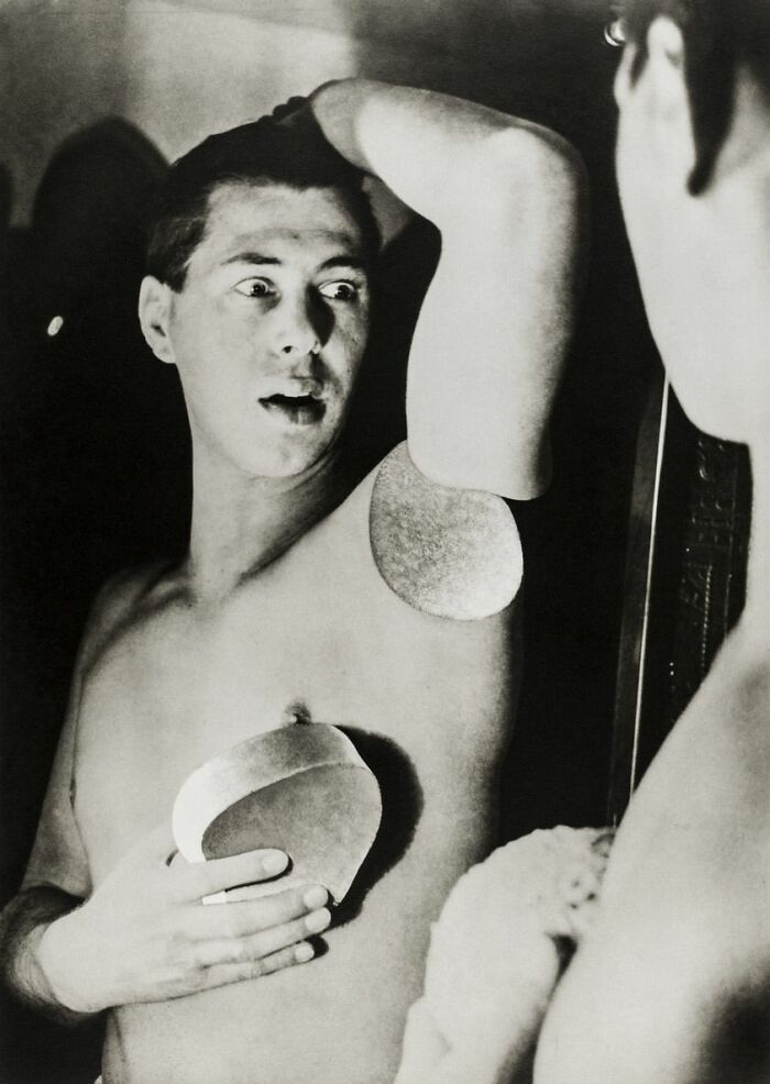 Self Portrait, Photo Montage By Herbert Bayer, 1932