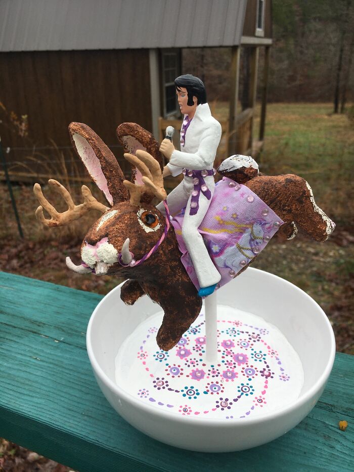 Elvis On A Jackalope
