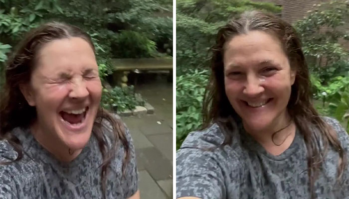 People Celebrate An Overjoyed Drew Barrymore Frolicking Around During Rainstorm People Celebrate An Overjoyed Drew Barrymore Frolicking Around During Rainstorm