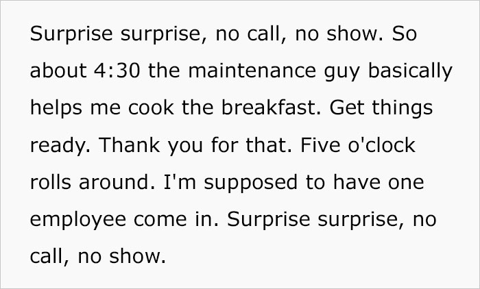 “Bad Management Usually Causes That”: Mcdonald’s Manager Arrives At 4AM For Breakfast Shift, Other Employees Pull A “No Call, No Show” “Bad Management Usually Causes That”: Mcdonald’s Manager Arrives At 4AM For Breakfast Shift, Other Employees Pull A “No Call, No Show”