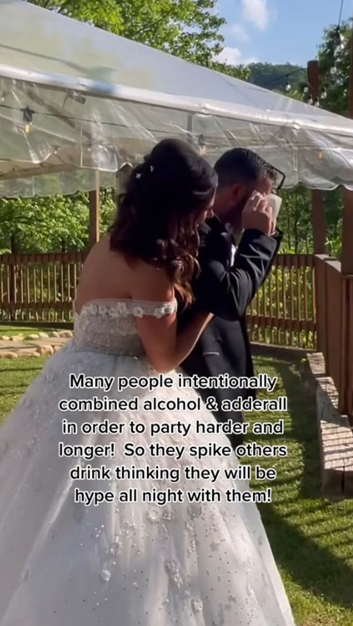Heartbreaking Footage Shows Groom Unable To Speak After Having His Drink Spiked On His Wedding Day Heartbreaking Footage Shows Groom Unable To Speak After Having His Drink Spiked On His Wedding Day