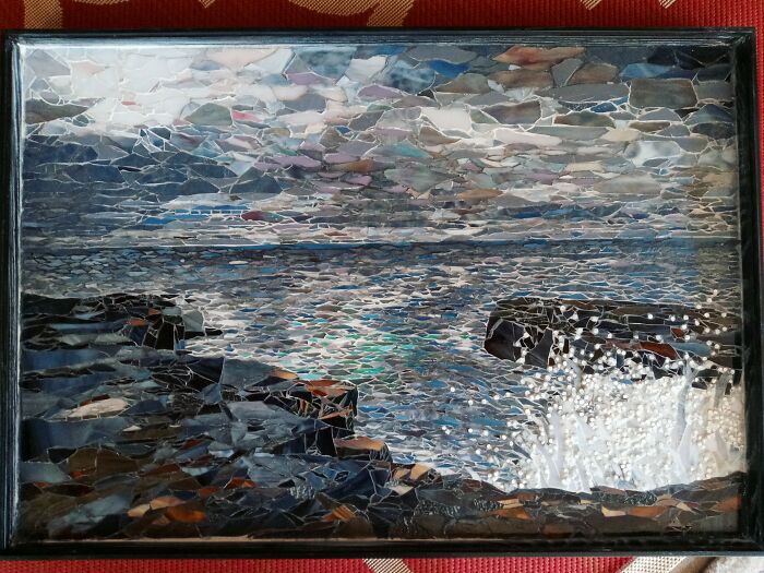 I Spend Hundreds Of Hours Creating Glass Mosaics Of The Places And Things I Love (8 Pics) I Spend Hundreds Of Hours Creating Glass Mosaics Of The Places And Things I Love (8 Pics)