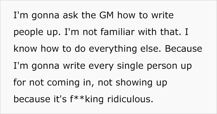 “Bad Management Usually Causes That”: Mcdonald’s Manager Arrives At 4AM For Breakfast Shift, Other Employees Pull A “No Call, No Show” “Bad Management Usually Causes That”: Mcdonald’s Manager Arrives At 4AM For Breakfast Shift, Other Employees Pull A “No Call, No Show”