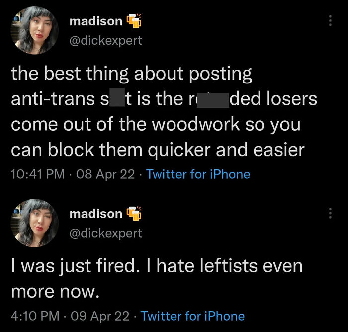 She Hates Leftists Now